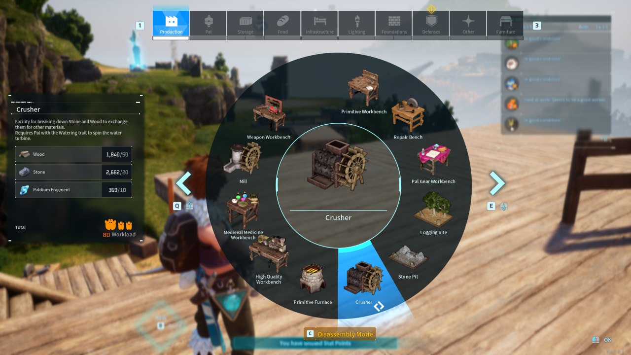 Palworld Early Access Review — Fusing Survival With Monster-Catching Doesn't Trigger an Evolution How-to-Build-a-Crusher-in-palworld