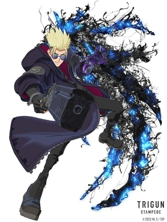 'TRIGUN STAMPEDE' New Season Title & Concept Art Revealed Vash-official-art
