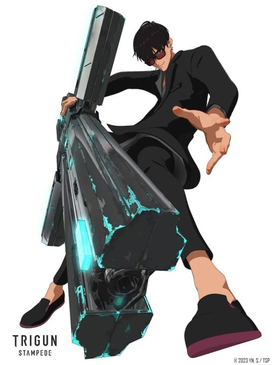 'TRIGUN STAMPEDE' New Season Title & Concept Art Revealed Wolfwood-Official-Art